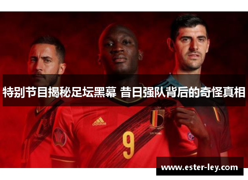 特别节目揭秘足坛黑幕 昔日强队背后的奇怪真相